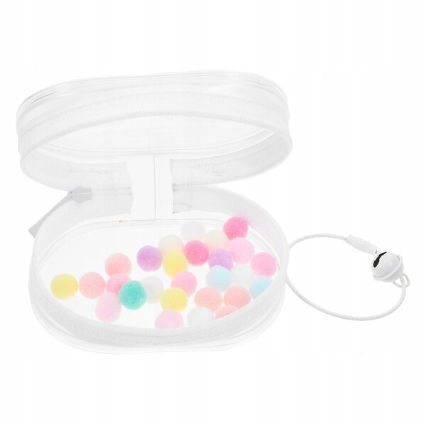 Transparente PVC-Tasche für Puppen, leicht und widerstandsfähig, geräumig und praktisch