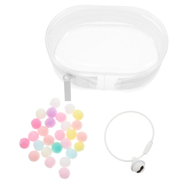 Transparente PVC-Tasche für Puppen, leicht und widerstandsfähig, geräumig und praktisch