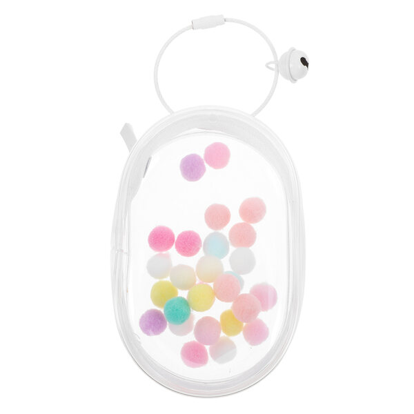 Transparente PVC-Tasche für Puppen, leicht und widerstandsfähig, geräumig und praktisch