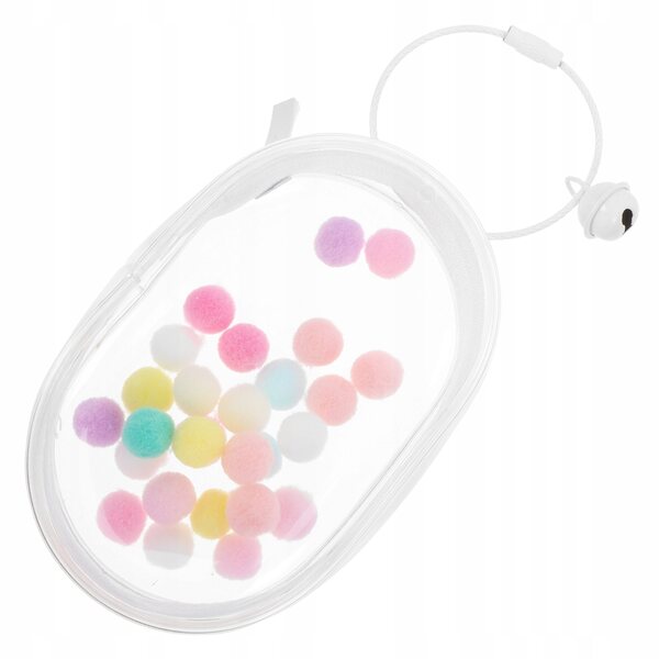 Transparente PVC-Tasche für Puppen, leicht und widerstandsfähig, geräumig und praktisch