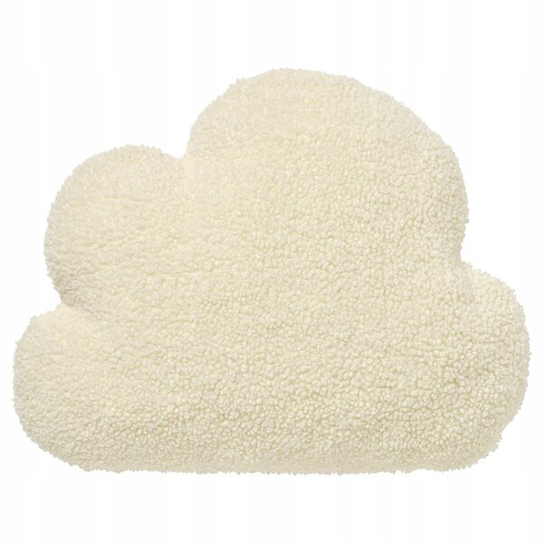 BARNDRÖM Wolke Kinder Dekokissen weiß 36x45 cm waschbar