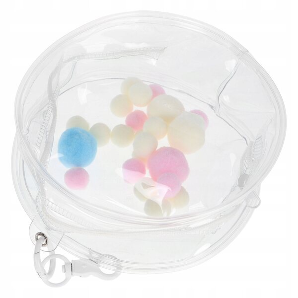 Transparente Tasche mit Schlüsselanhänger für Puppen und Figuren – Schutz und Funktionalität