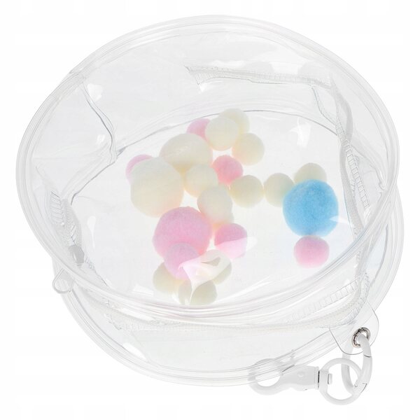 Transparente Tasche mit Schlüsselanhänger für Puppen und Figuren – Schutz und Funktionalität