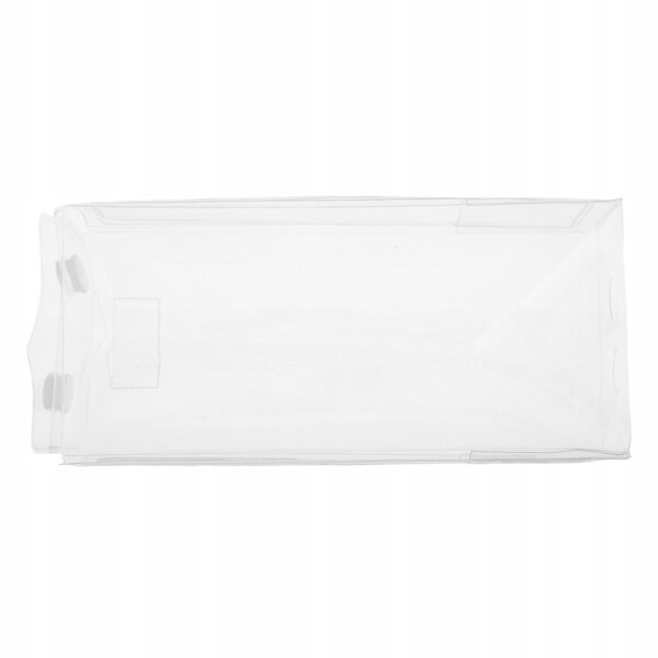 Transparenter PVC-Torf zum Transportieren und Präsentieren von Puppen, 16,5 x 7,5 x 5 cm