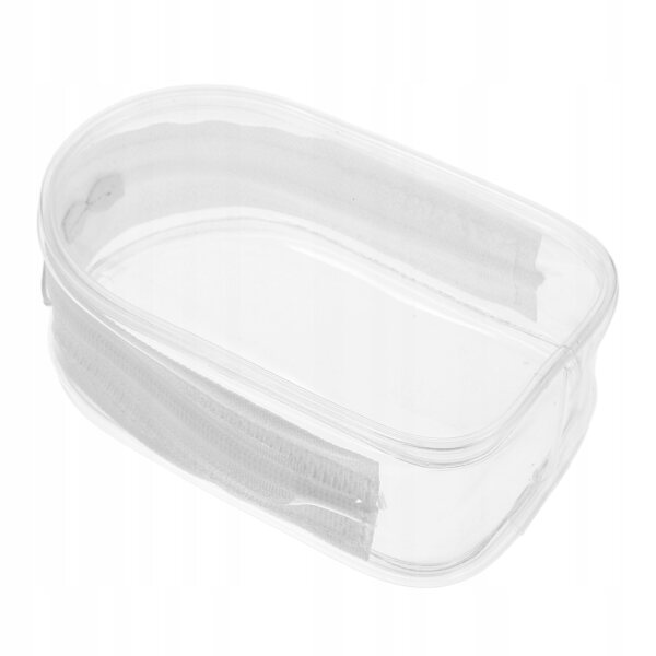 Leichte transparente PVC-Tasche für Puppen mit Schlüsselring und schützendem Reißverschluss