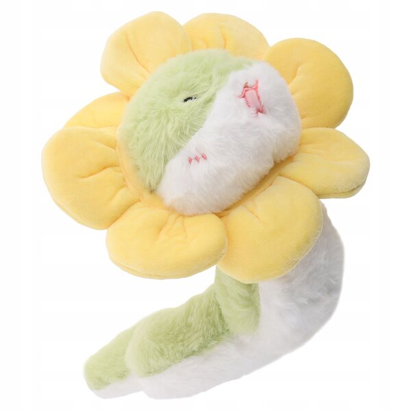 Morbidissima Peluche Sedia Auto con Girasole e Serpente - Morbida e Versatile