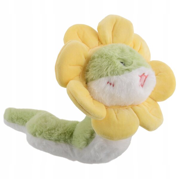 Morbidissima Peluche Sedia Auto con Girasole e Serpente - Morbida e Versatile