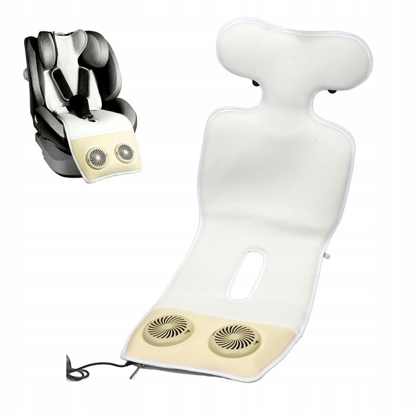 3-Gang-USB-Kühlkissen-Doppel-Kinderwagenventilator