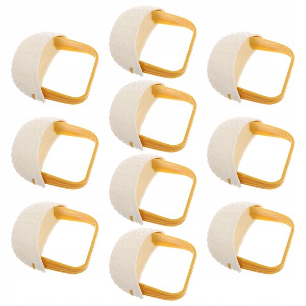 Set mit 10 Mini-Farbkörben für Puppenhäuser, kreatives Zubehör aus Kunststoff