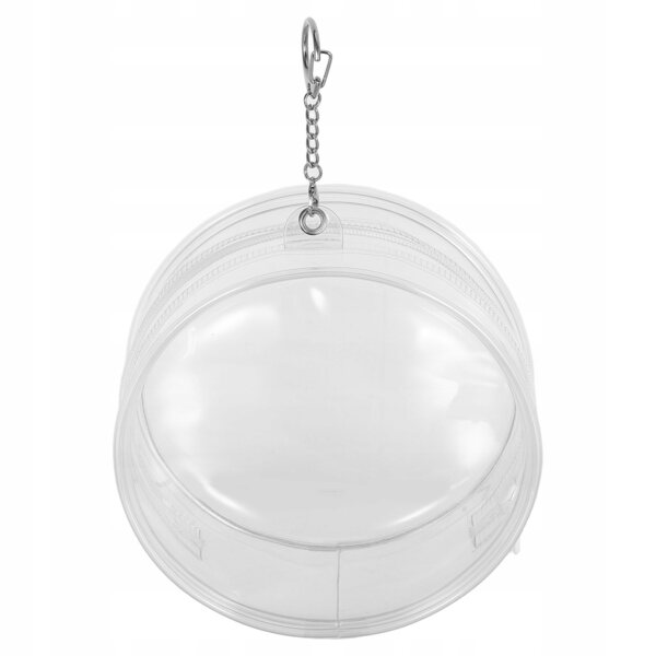 Elegante transparente PVC-Tasche zum Präsentieren und Transportieren von Puppen und Puppen