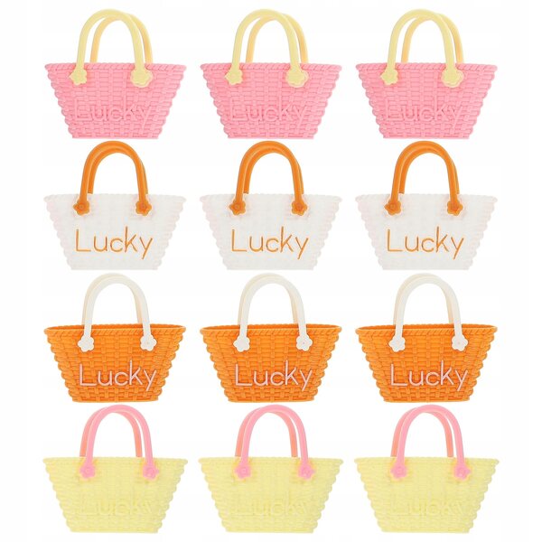Set mit 12 Mini-Taschen für wiedergeborene Puppen, widerstandsfähig und leicht, für Mädchen