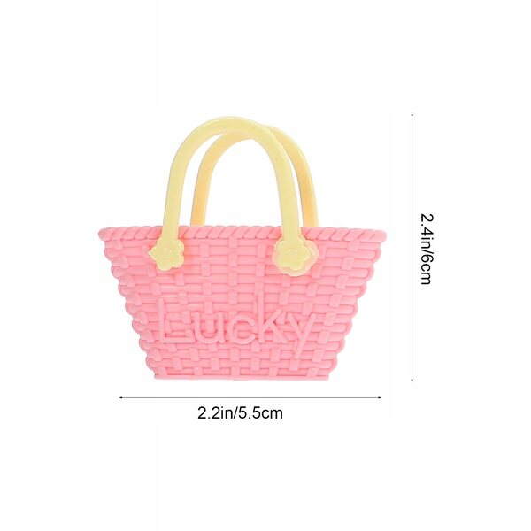 Set mit 12 Mini-Taschen für wiedergeborene Puppen, widerstandsfähig und leicht, für Mädchen