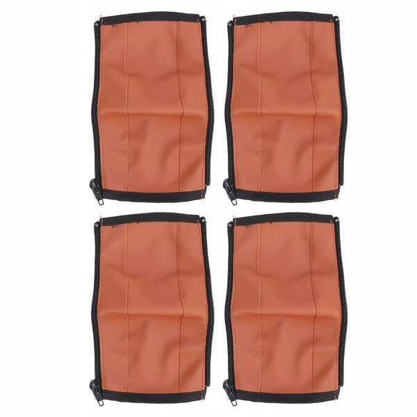 Set 4 coperture manico universali in pelle PU per carrozzina, lavabili e resistenti