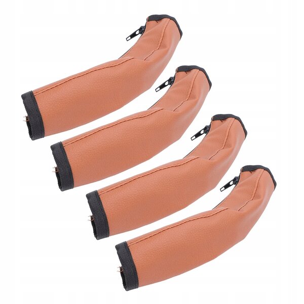 Set 4 coperture manico universali in pelle PU per carrozzina, lavabili e resistenti