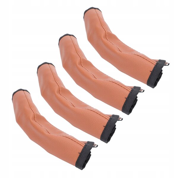 Set 4 coperture manico universali in pelle PU per carrozzina, lavabili e resistenti