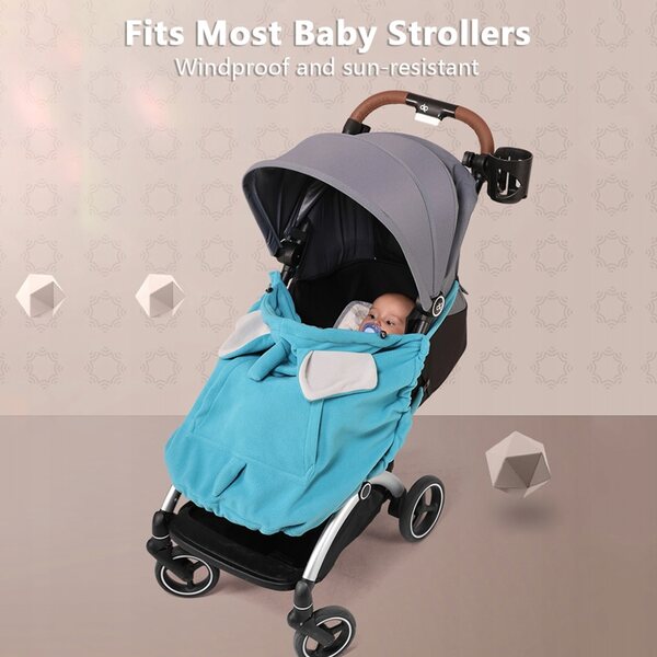 Elastischer Kapuzenbezug für Babytrage, Wind- und Sonnenschutz