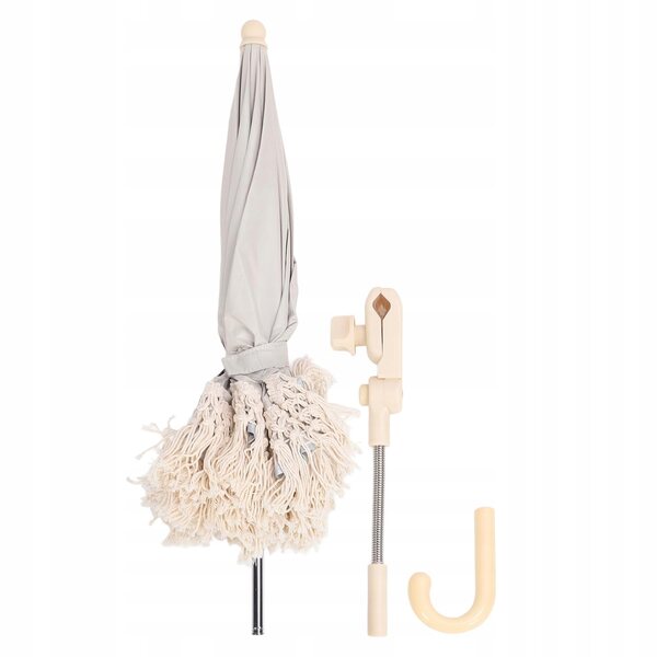 Parasol da Spiaggia per Bambini Fringe con Protezione UV, Portatile e Resistente