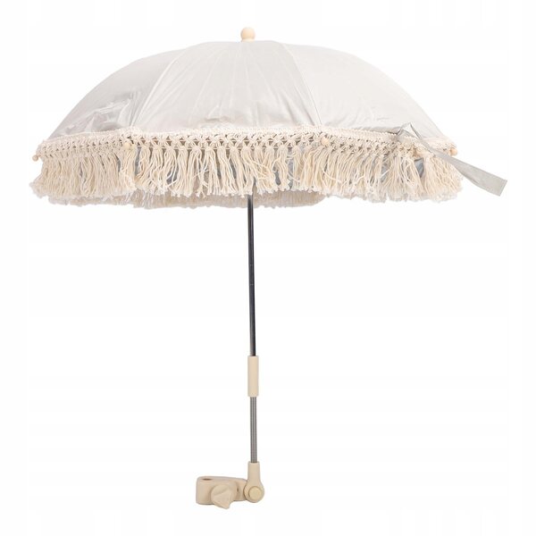 Parasol da Spiaggia per Bambini Fringe con Protezione UV, Portatile e Resistente