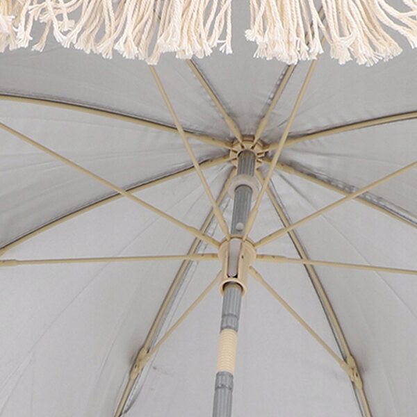 Parasol da Spiaggia per Bambini Fringe con Protezione UV, Portatile e Resistente