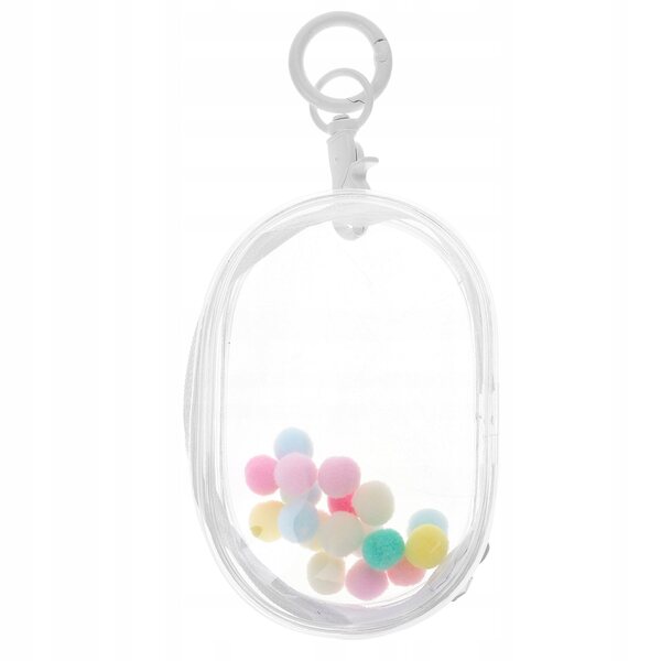 Tragbare transparente Tasche zum Präsentieren und Transportieren von Sammelpuppen