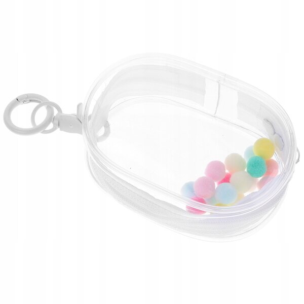 Tragbare transparente Tasche zum Präsentieren und Transportieren von Sammelpuppen