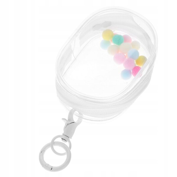 Tragbare transparente Tasche zum Präsentieren und Transportieren von Sammelpuppen