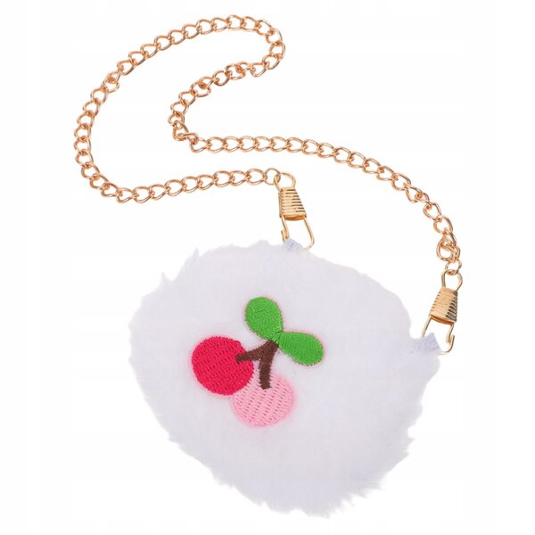 Set aus 2 Minitaschen mit Kirschmotiv für Puppen und Kawaii-Plüschrucksack