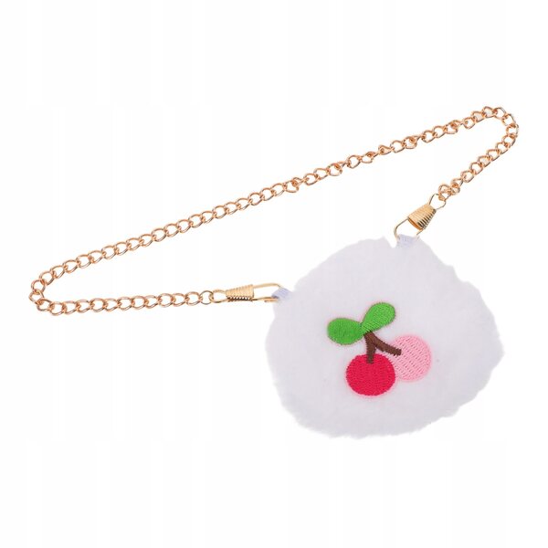 Set aus 2 Minitaschen mit Kirschmotiv für Puppen und Kawaii-Plüschrucksack