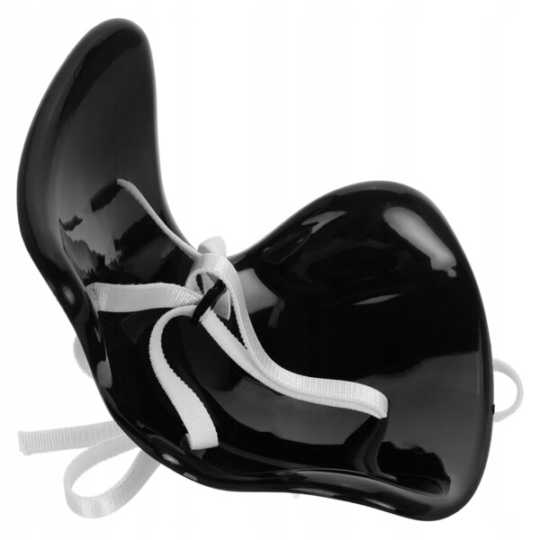 Mini Fotelino Auto con Clip per Bocchette Aria e Decorazione in Peluche Nera