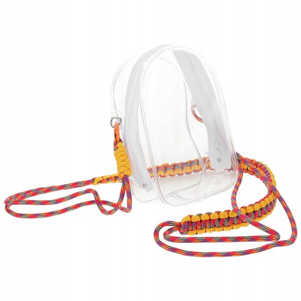 Torba Trasparente Organizer per Bambole con Tracolla Comoda e Pratica