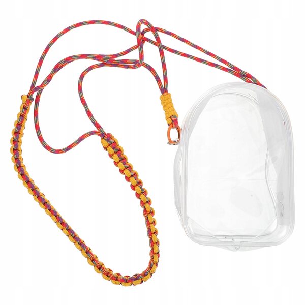 Torba Trasparente Organizer per Bambole con Tracolla Comoda e Pratica