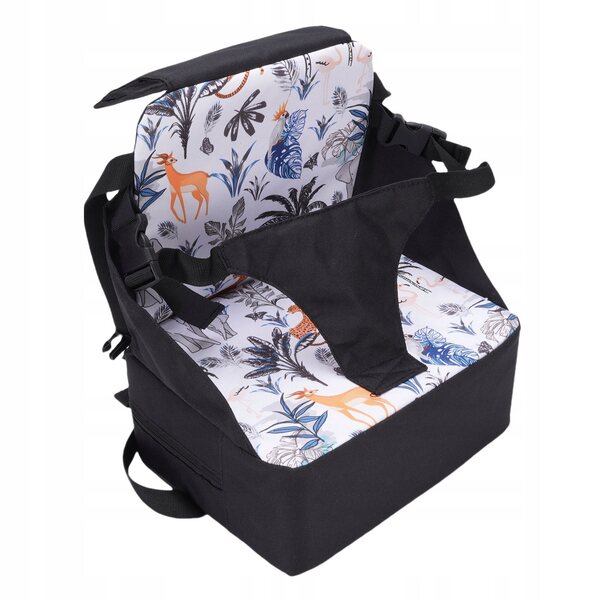 Sedia rialzata portatile per bambini con materiale impermeabile e sicurezza garantita