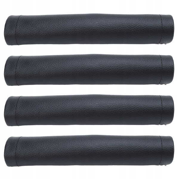 Set 4 coperture protettive in pelle PU per maniglie passeggino, misura universale