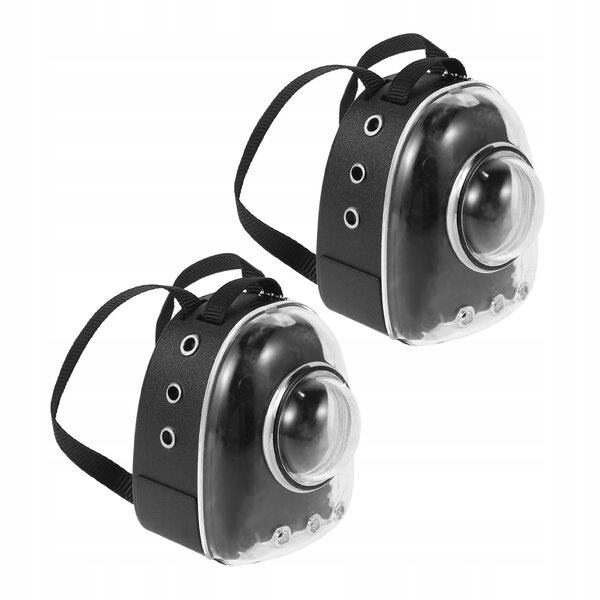 Set da 2 Mini Zaini Trasportino per Gatti per Casa delle Bambole