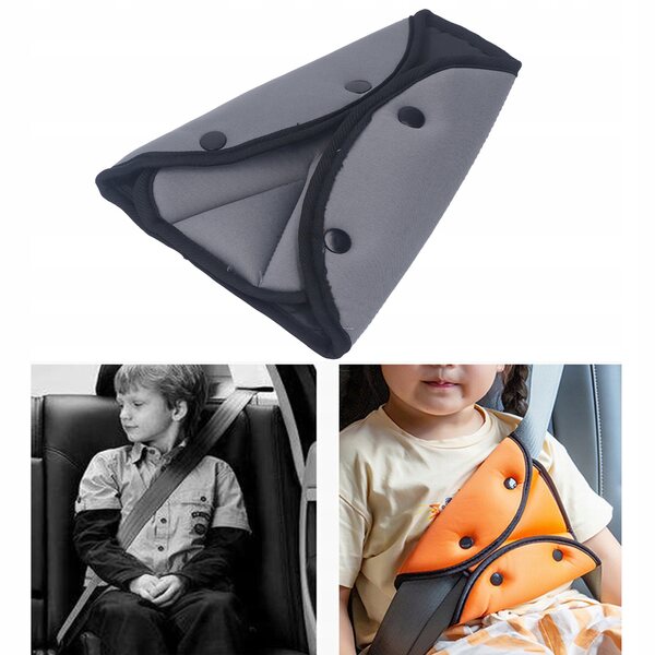 Regolatore sicurezza bambini assorbe vibrazioni per cinture auto universale