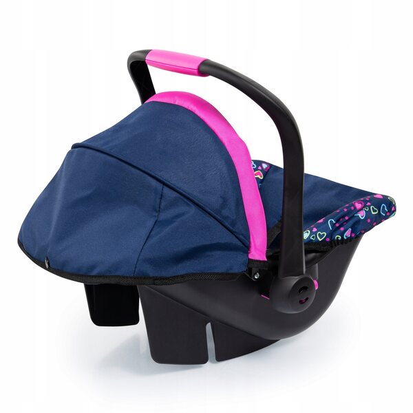 Seggiolino auto per bambole Bayer Design con cappottina - accessorio per bambini 3+