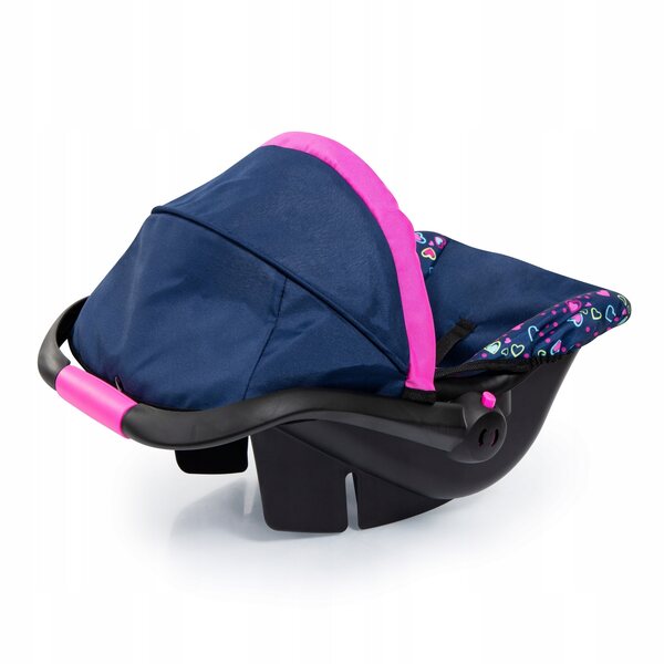 Seggiolino auto per bambole Bayer Design con cappottina - accessorio per bambini 3+