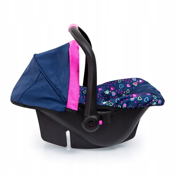 Seggiolino auto per bambole Bayer Design con cappottina - accessorio per bambini 3+