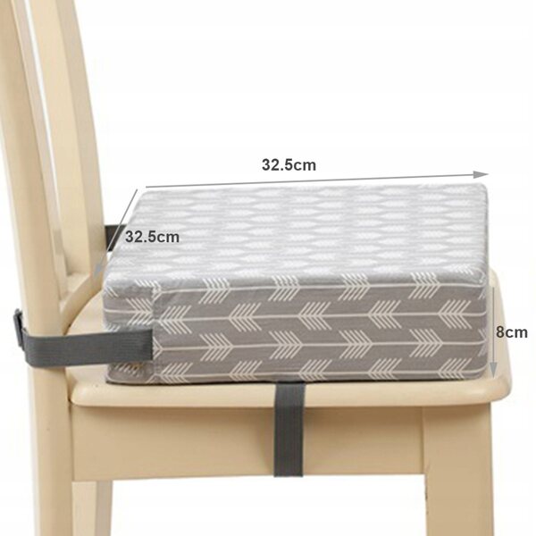 Rialzo per sedia da pranzo per bambini 32,5x32,5 cm, altezza 8 cm