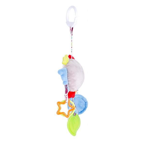 Weiches und sicheres Spielzeug für Neugeborene mit Rassel und farbenfrohen Accessoires