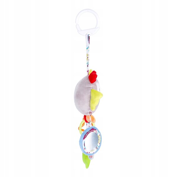 Weiches und sicheres Spielzeug für Neugeborene mit Rassel und farbenfrohen Accessoires