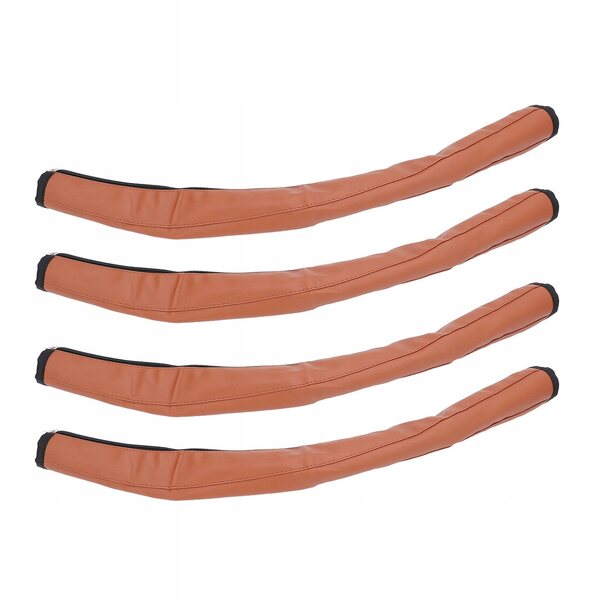 Set mit 4 Griffbezügen aus PU-Leder für Universal-Kinderwagen