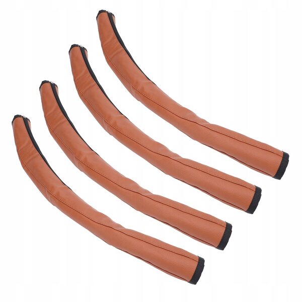 Set mit 4 Griffbezügen aus PU-Leder für Universal-Kinderwagen