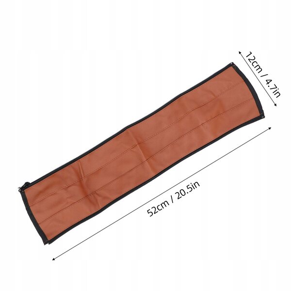 Set mit 4 Griffbezügen aus PU-Leder für Universal-Kinderwagen