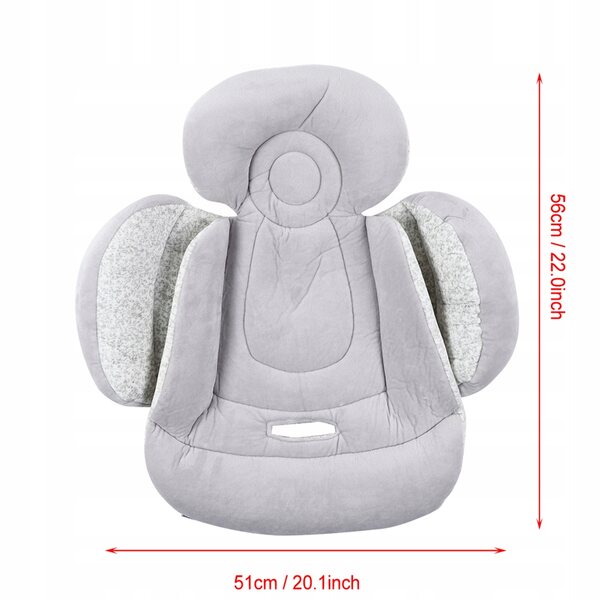Atmungsaktives Babykissen mit weichem und waschbarem Doppel-Spandex-Futter