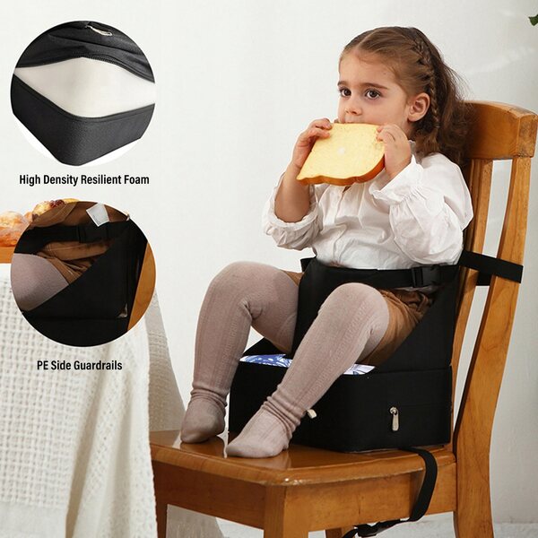 Baby Travel Booster tragbare wasserabweisende Sitzerhöhung für Kinder