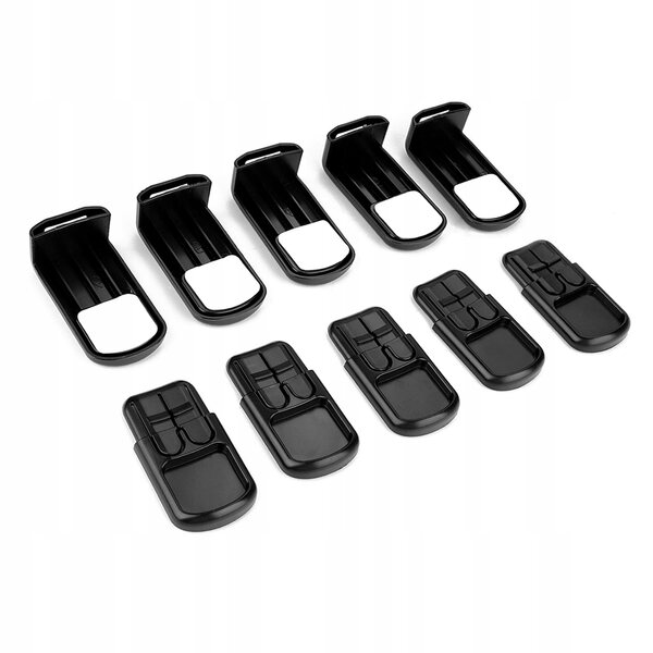 Set 5 Sicurezze per Cassetti e Ante Protezione Bambini in ABS