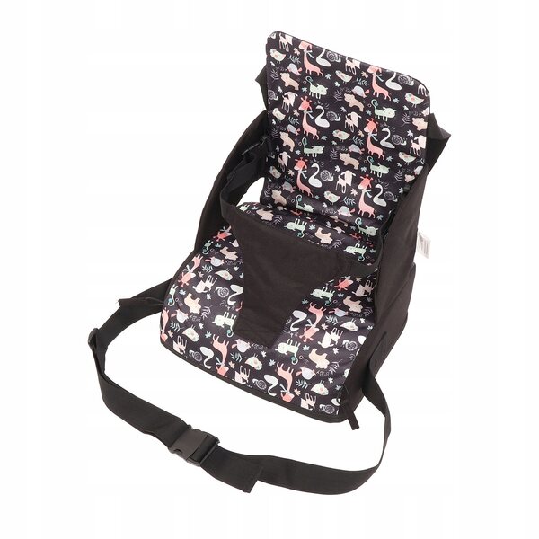 Sedia pieghevole portatile per bambini con cuscino rialzante antiscivolo