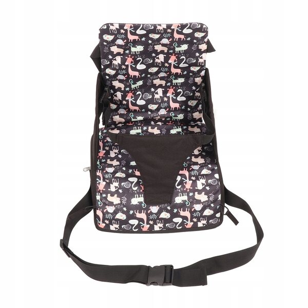 Sedia pieghevole portatile per bambini con cuscino rialzante antiscivolo