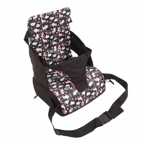 Sedia pieghevole portatile per bambini con cuscino rialzante antiscivolo
